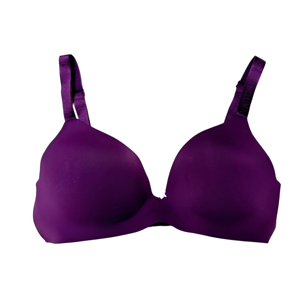Victoria’s Secret Lightly Lined Wireless T-Shirt Bra in Purple Women’s 32D